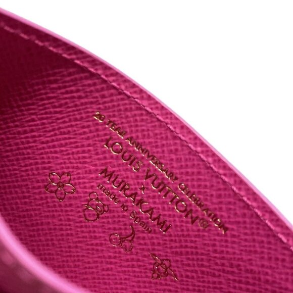 Auth LOUIS VUITTON Porte Cult Sample M13439 Monogram Pink Monogram Panda - Picture 4 of 9